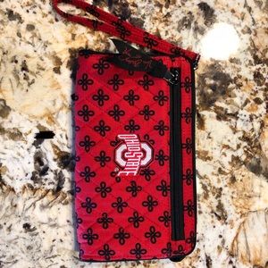 Vera Bradley Ohio State Wristlet!